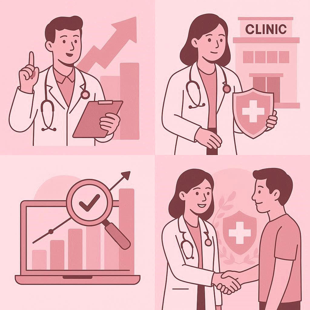 Se a sua clínica está começando agora, ou mesmo se já atua há algum tempo mas ainda não é reconhecida como referência na sua especialidade, este guia vai mostrar o caminho do zero à referência, utilizando práticas de Marketing Médico que funcionam de forma ética, alinhada às normas do CFM e, mais importante, que geram resultados sólidos e duradouros.