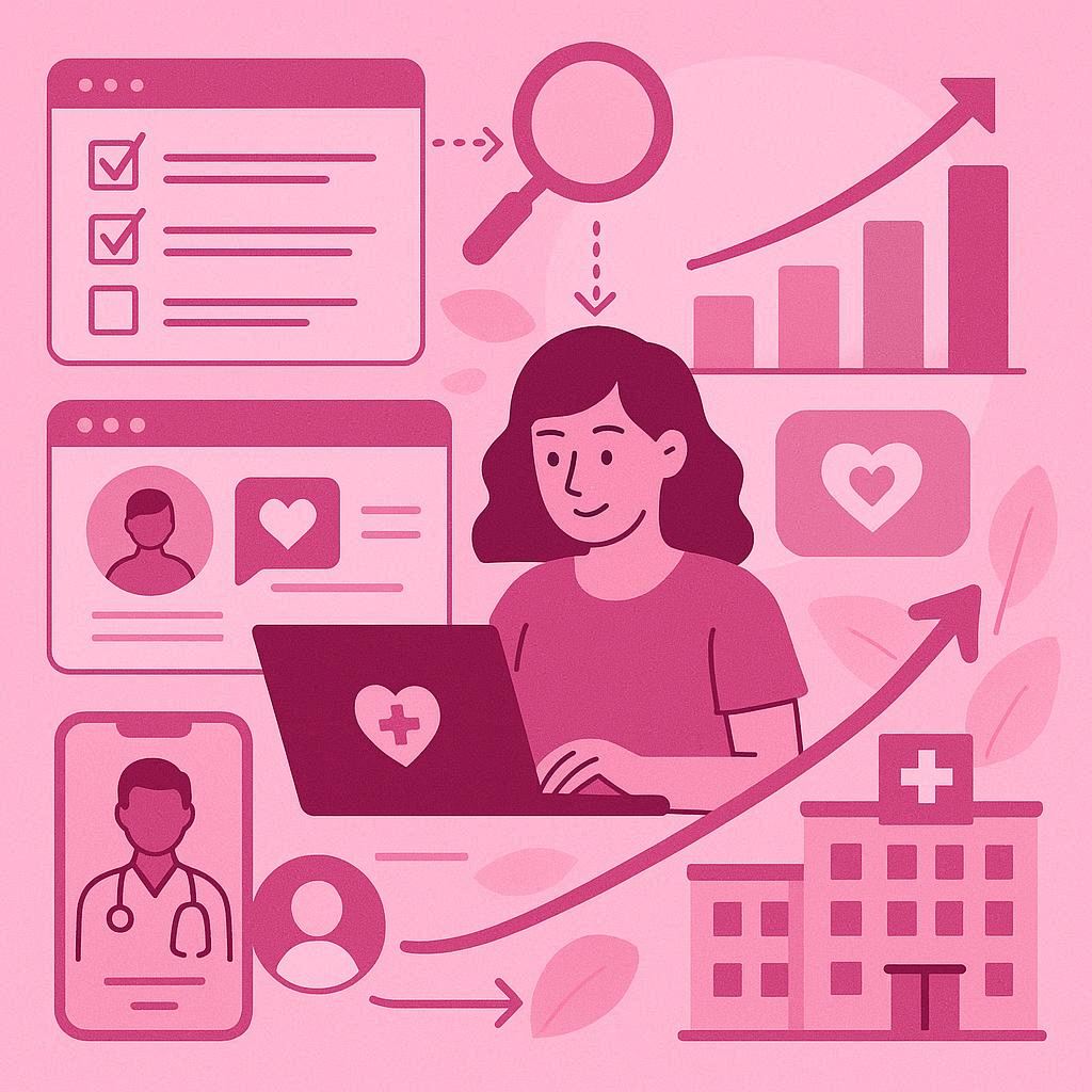 Da Informação à Decisão: Estratégias Digitais que Convertem Seguidores em Pacientes Reais