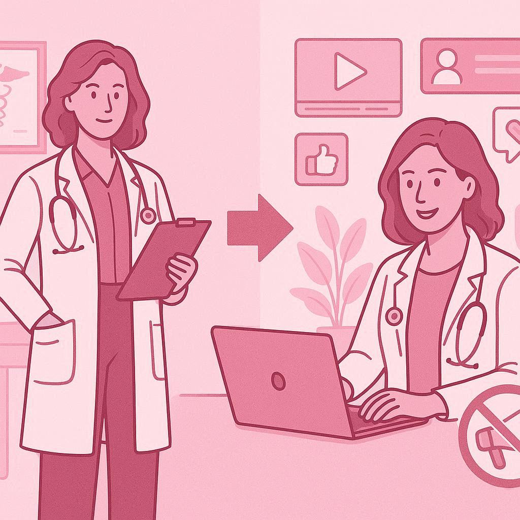 Neste artigo, vamos explorar como médicos podem migrar do consultório para o ambiente digital, construindo relevância, confiança e reconhecimento sem depender de publicidade paga.
