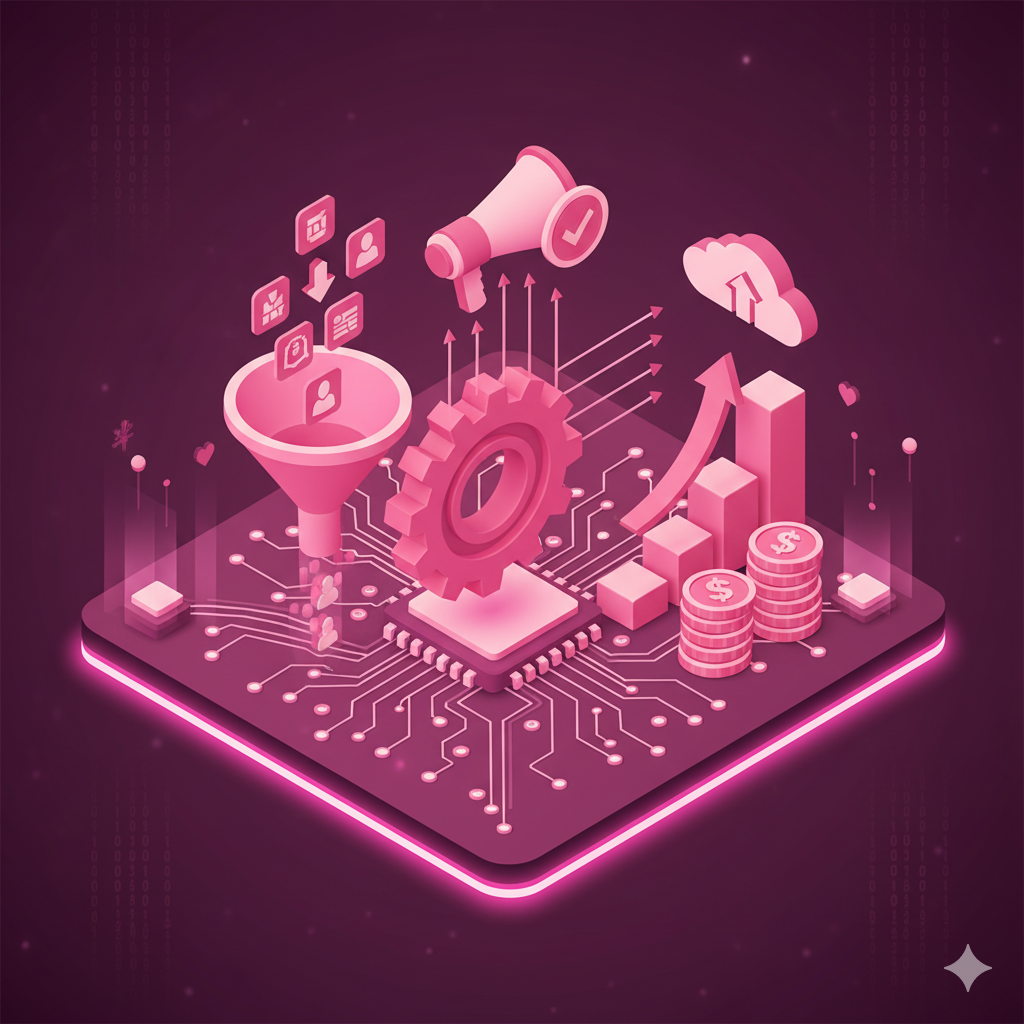 Os fluxos automáticos são a base desse novo modelo. Eles são responsáveis por organizar etapas, conectar sistemas, nutrir leads, direcionar ações, acompanhar clientes, gerar dados estratégicos e reduzir gargalos. Mais do que “facilitar”, eles transformam o negócio em uma máquina inteligente, capaz de operar com mínimo esforço e máximo desempenho.